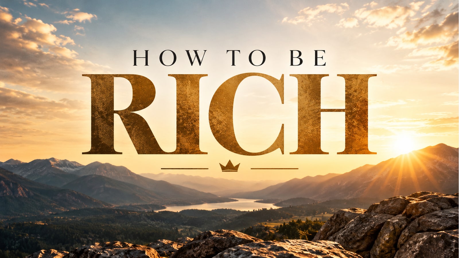 How to Be Rich